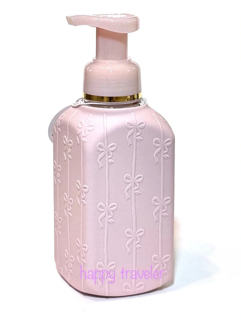 PINK BOWS Foaming Hand Soap Dispenser
